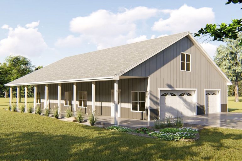 Architectural Designs Pole Barn House Plans